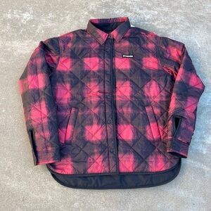 NWT Columbia Longhorn Ridge Reversible Shirt Jacket WOMEN’S Size S